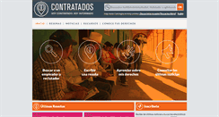 Desktop Screenshot of contratados.org